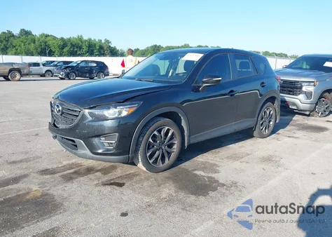 2016 Mazda Cx-5 Grand Touring из США, поврежденный, VIN JM3KE2DY9G0705855